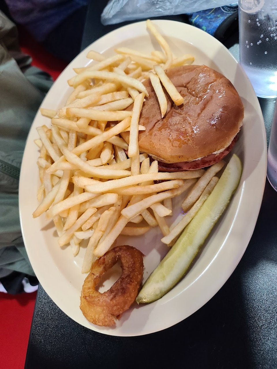 Bologna Sandwich with Fries